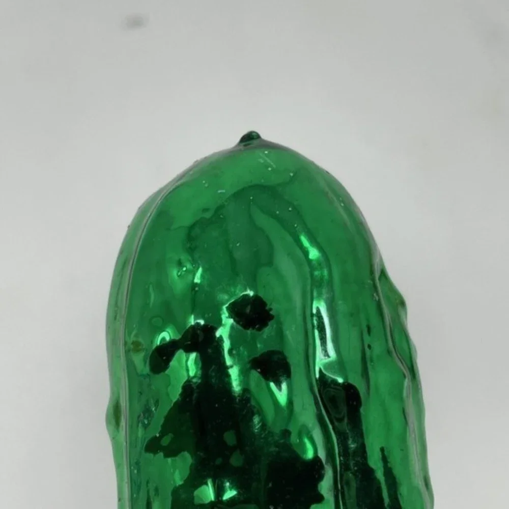 Victorian‎ Trading Christmas Pickle Blown Glass Ornament Legend Of The Pickle